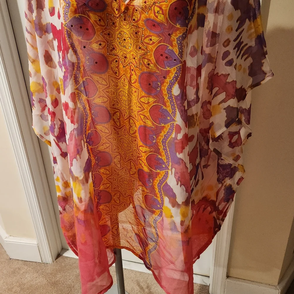 Marbella & Ashford wrap, poncho, cover, one size, with tags